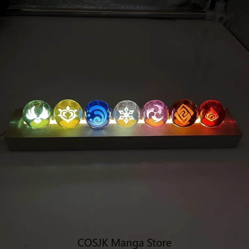 Game Genshin Impact Elements G - Desk Setup Lamp 评论和价格