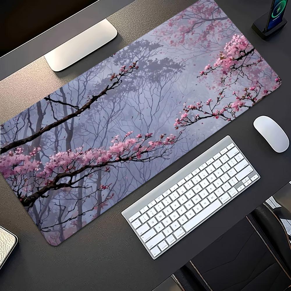 Plum Blossom Ink Art Extended  - Desk Setup Pc And Laptop 评论和价格